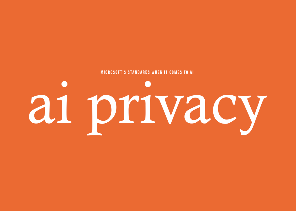Microsoft AI Privacy